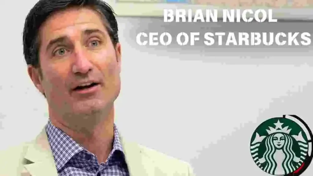 Brian Nicol CEO Starbucks.