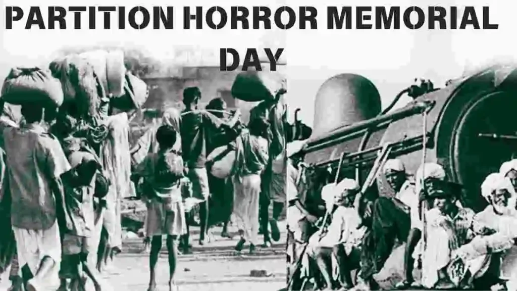 Partition Horror Memorial Day