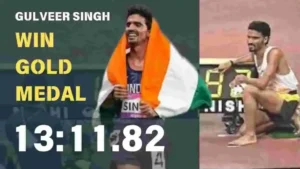 Read more about the article Historic Win: “Gulveer Singh’s Record-Breaking Run Earns Gold at Yogibo Athletics Challenge”