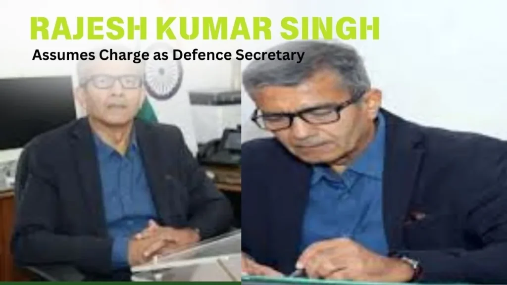 Rajesh Kumar Singh as Defence Secretary
