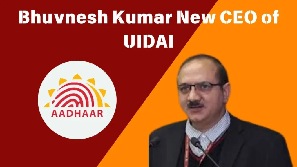 Bhuvnesh Kumar New CEO of UIDAI