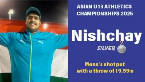 Read more about the article Haryana Boy Nishchay Wins Silver Medal in Shot Put