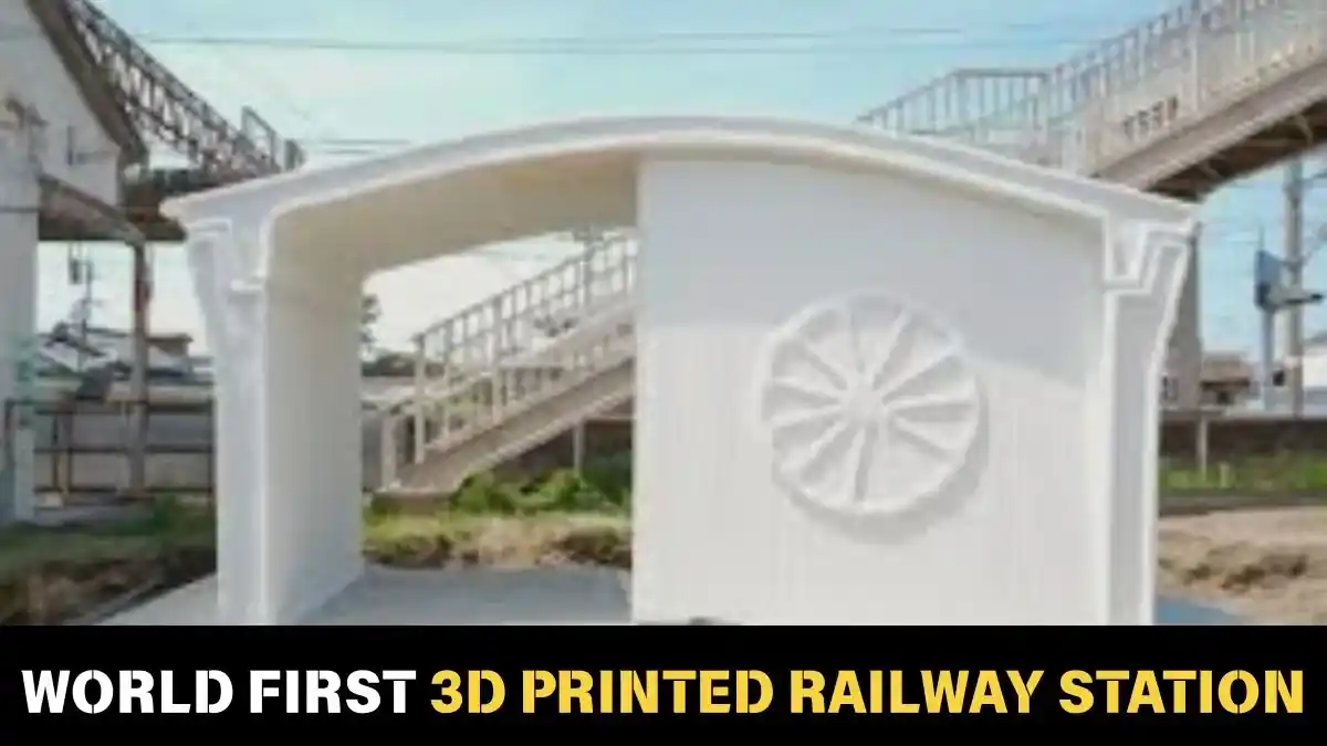 Read more about the article World First 3D Printed Railway Station: A Leap in Construction Technology