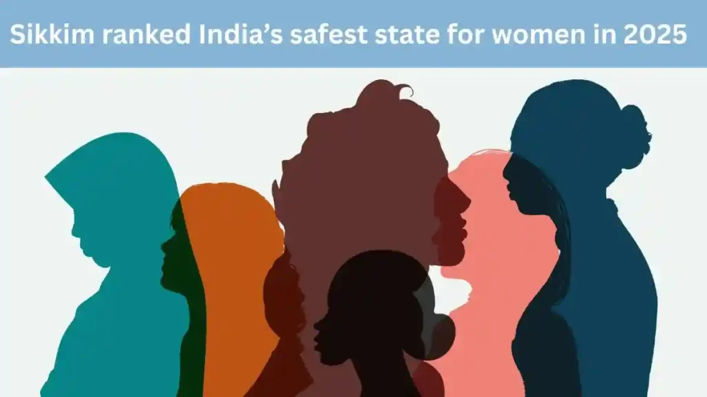 Sikkim ranked India’s safest state for women in 2025